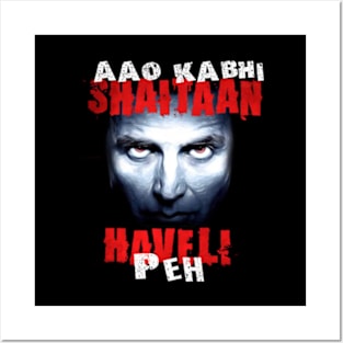 Aao Kabhi Shaitaan Haveli Peh Posters and Art